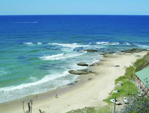 There are some interesting beaches at Nambucca. This one is on the northern side of the river and produces some nice bream and tailor. 